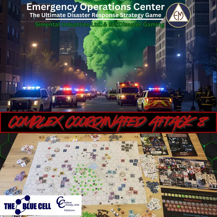 Emergency Operations Center: Chelsea County, USA – Complex Coordinated Attack 8 (CCA8)